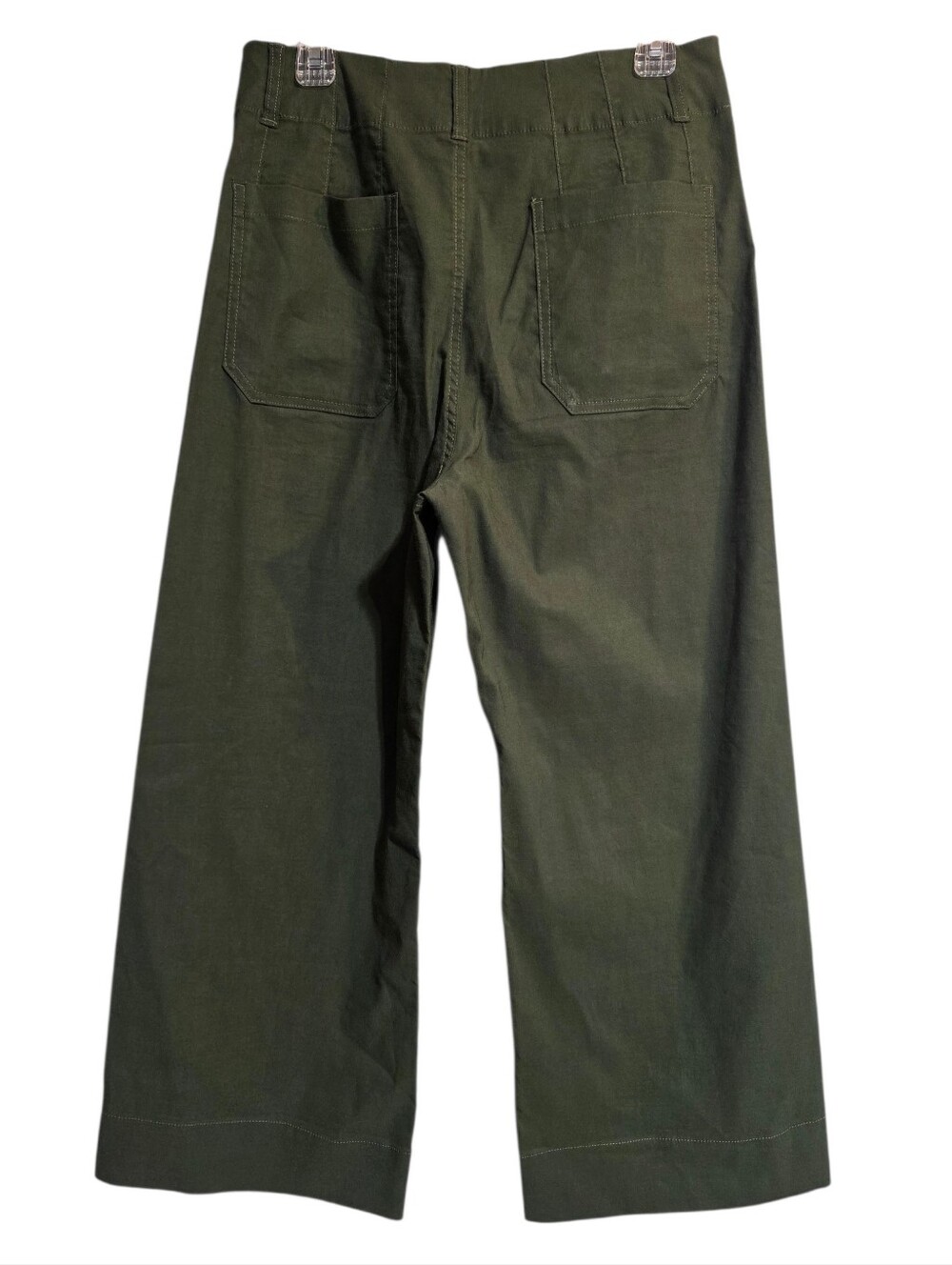 EUC ANTHROPOLOGIE MAEVE COLETTE WIDE LEG PANTS FERN SZ 31 - Picture 6 of 10